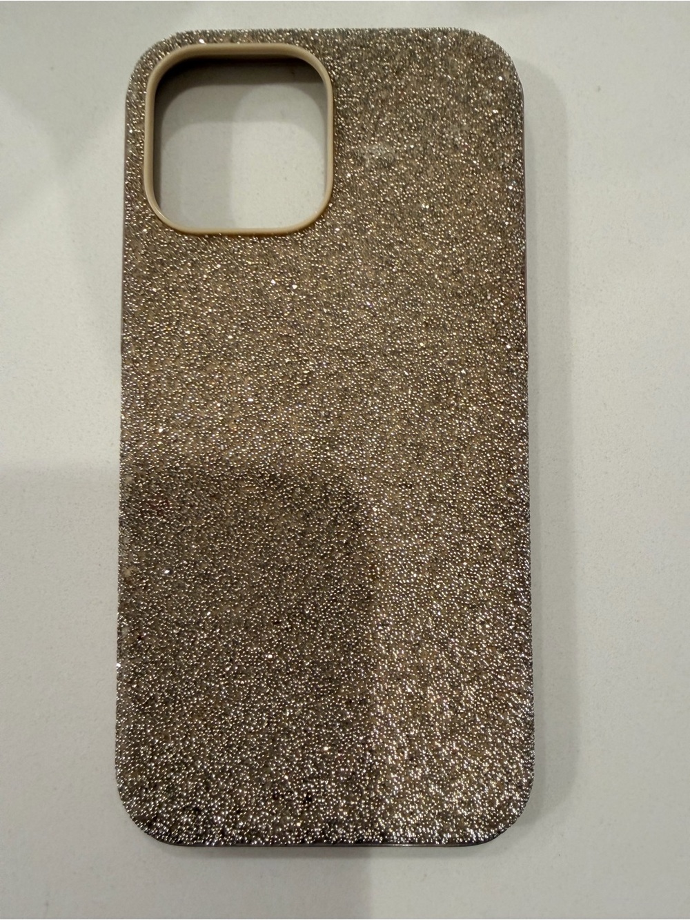 Swarovski iPhone 13 Pro Max Gold crystal  Phone Case Gold